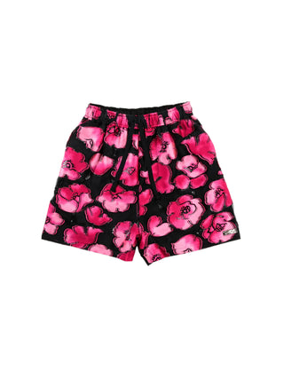 4SDESIGNS BAGGY SHORT PINK FLORAL