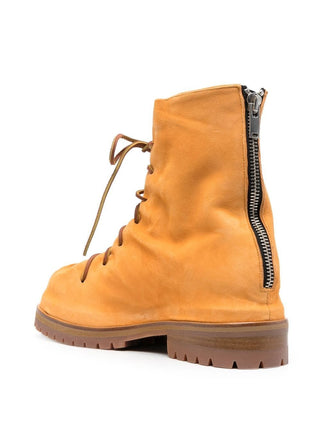 424 SUEDE LACED BIG BOOTS ORANGE SUEDE