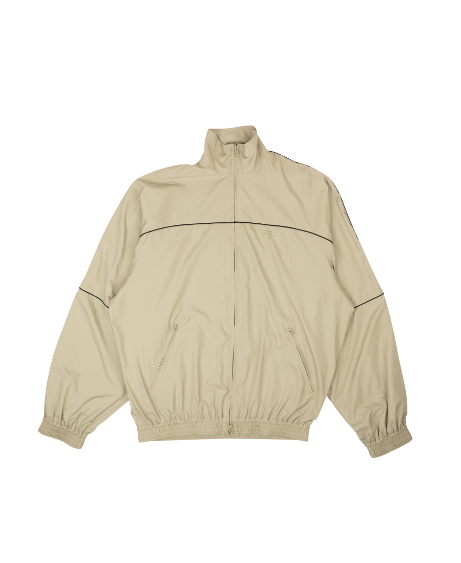 Balenciaga Sand Zip Up Track Jacket