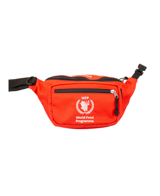 Balenciaga Red Double Park Sharp Fanny Pack
