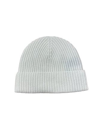 3MAN CASHMRE BEANIE WHITE