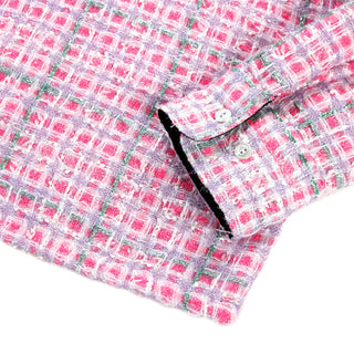 4SDESIGNS WORK SHIRT PINK MULTI