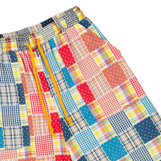 (DI)VISION DRAWSTRING SHORTS CHECK COMB.