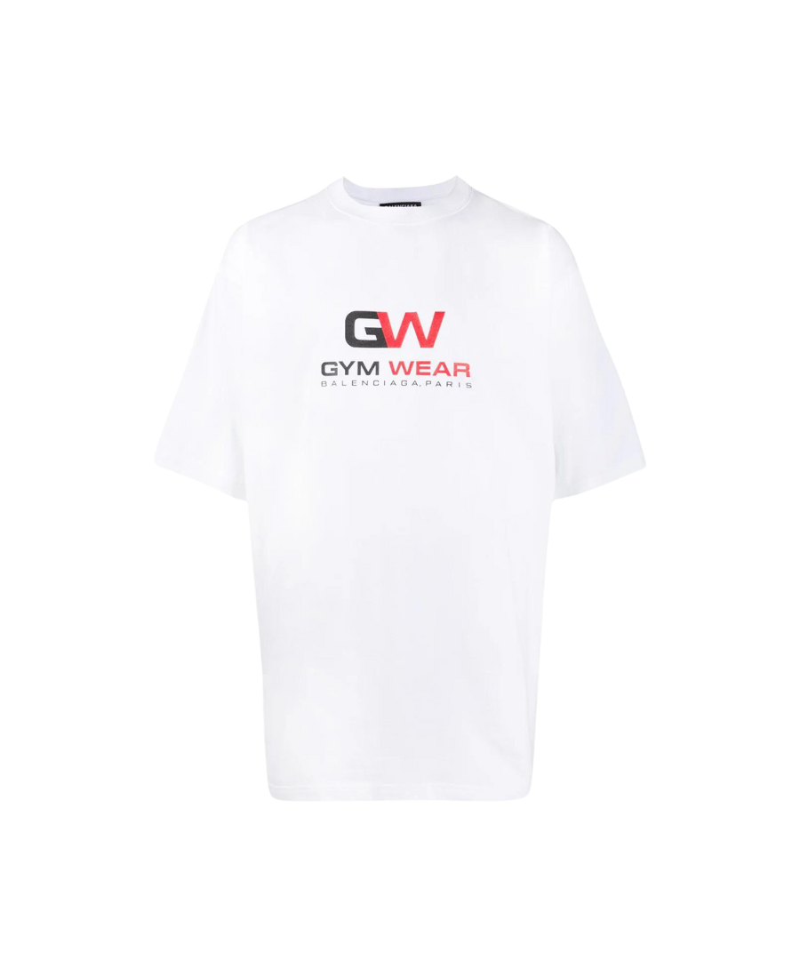 Balenciaga Gym Wear T-Shirt - White
